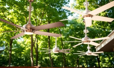 stylish outdoor ceiling fans