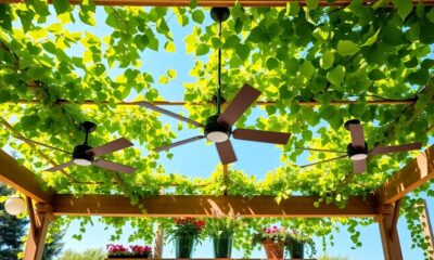 stylish outdoor ceiling fans