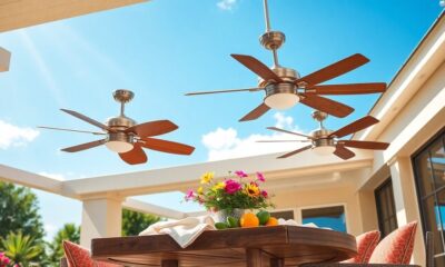 stylish outdoor ceiling fans