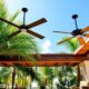 stylish outdoor ceiling fans