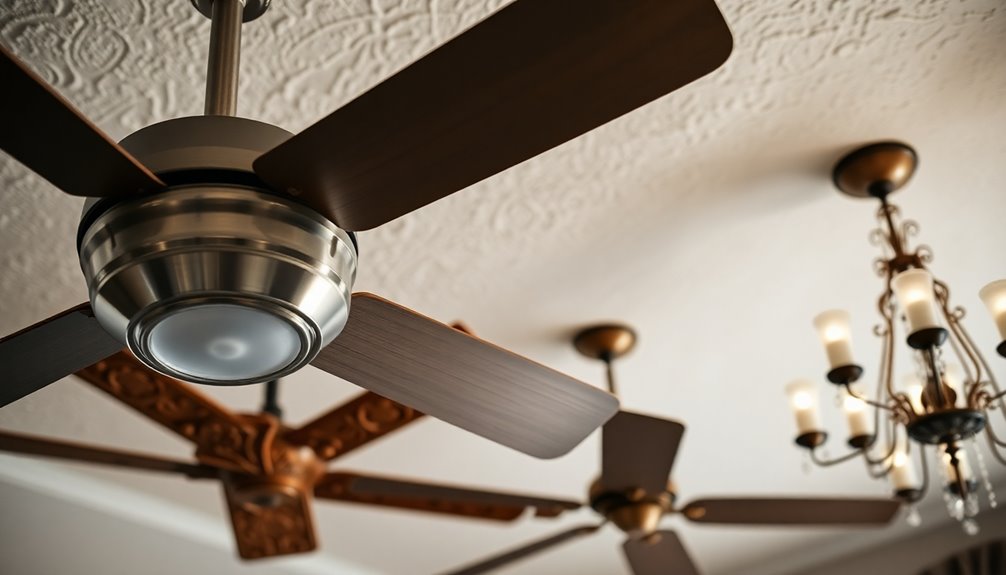 varieties of ceiling fans