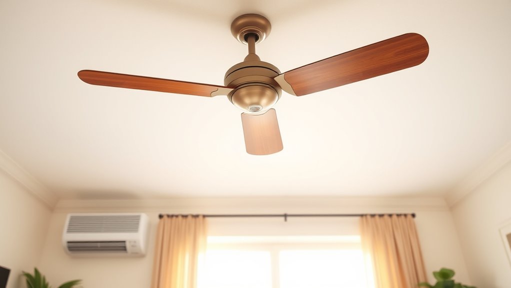 adjust fan direction seasonally
