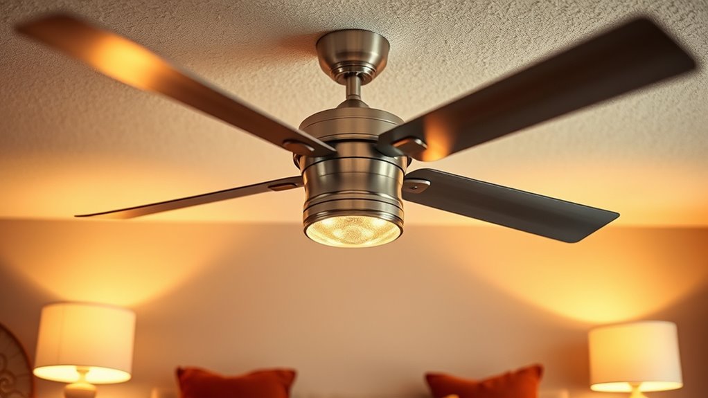 adjust fan for warmer air