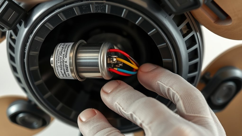 check capacitor and wiring