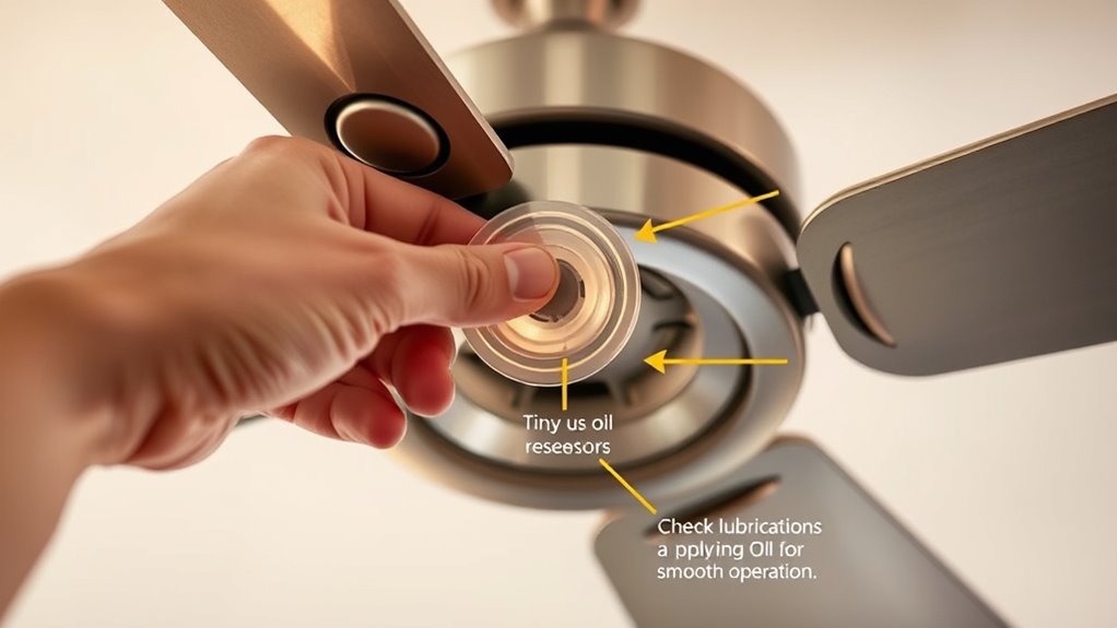 check fan lubrication needs