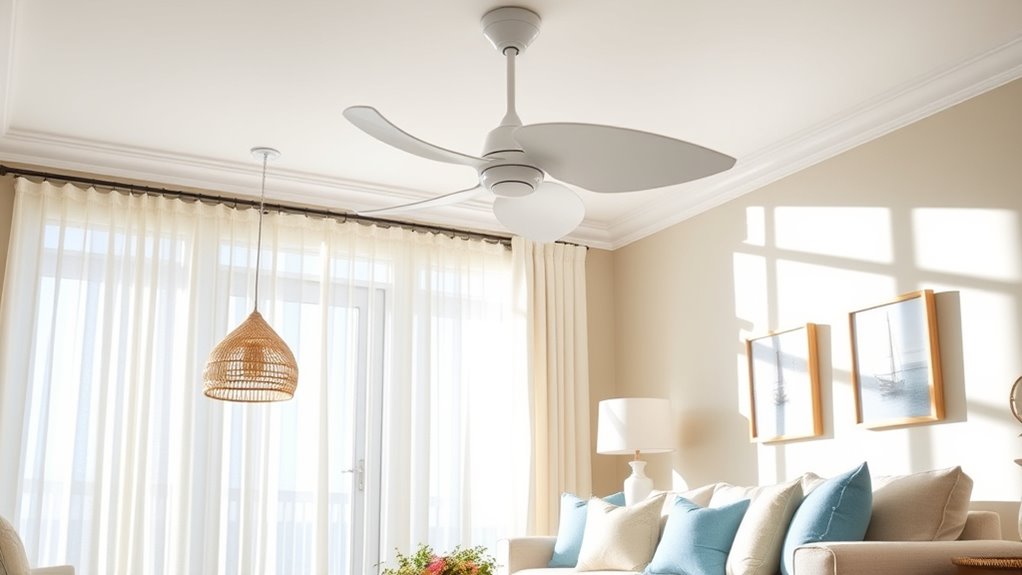coastal style ceiling fans