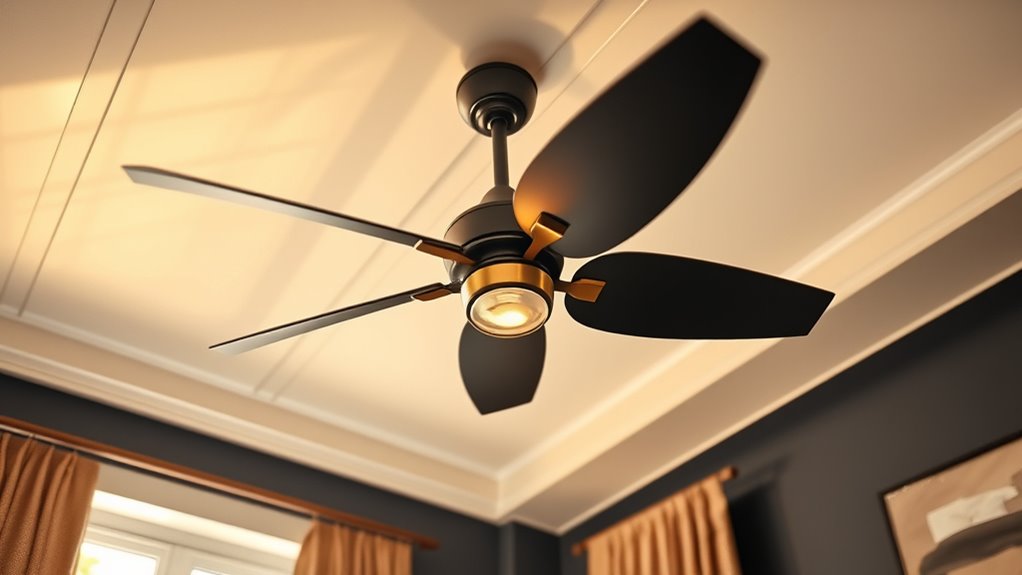 coordinate fan and decor