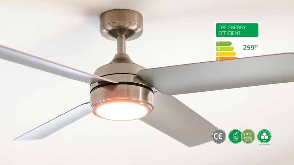 energy efficient ceiling fan certifications