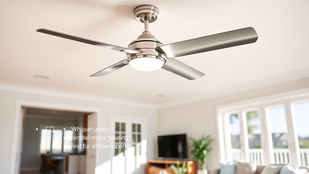 energy efficient durable ceiling fans