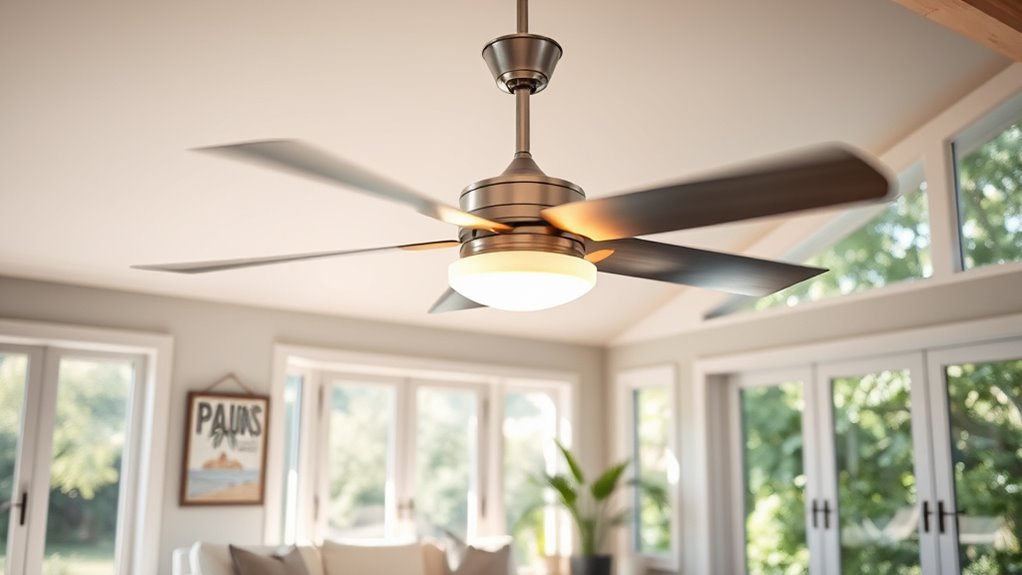 energy efficient quiet ceiling fans