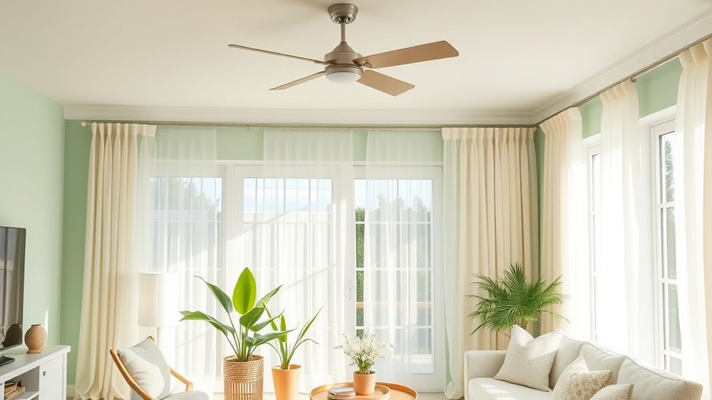 light airy festive spacious