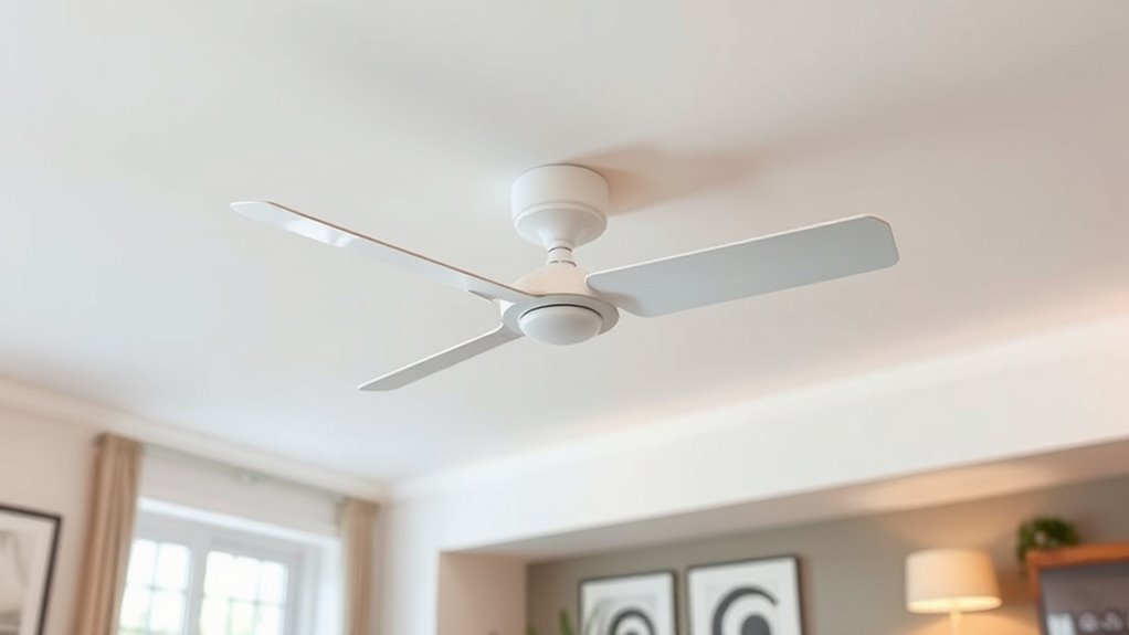 low ceiling fan installation
