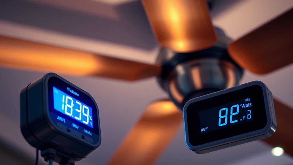 measure fan wattage accurately