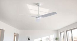 minimalist ceiling fan trends