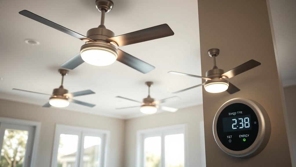 multiple fans energy calculation