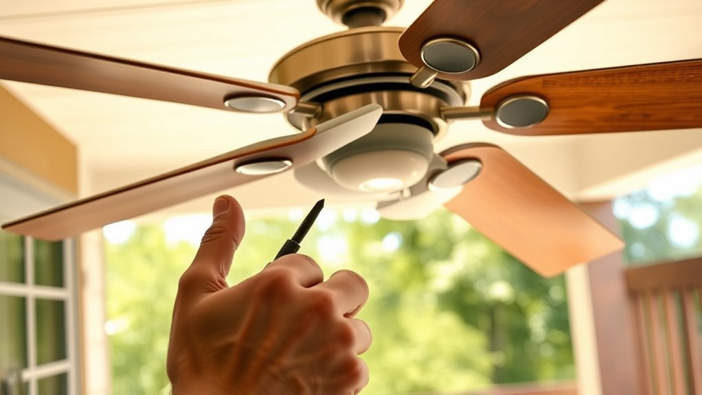 outdoor weather resistant fan blades