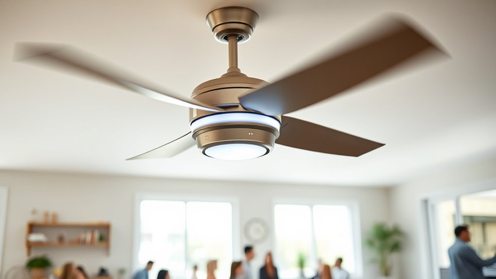 quiet controllable ceiling fans