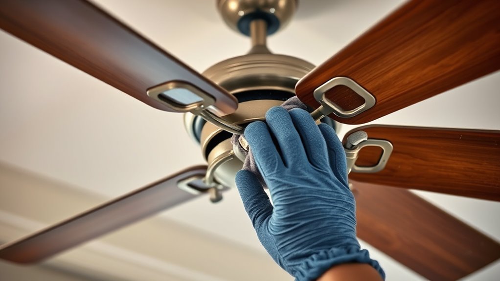 regular dusting and wiping