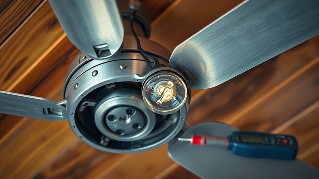 replace faulty fan components