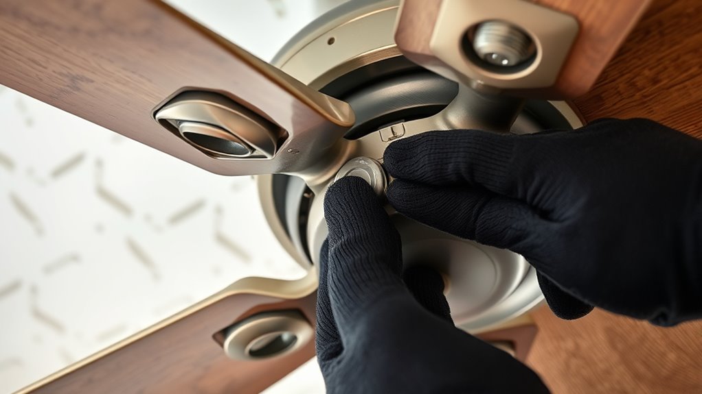 secure and tighten components