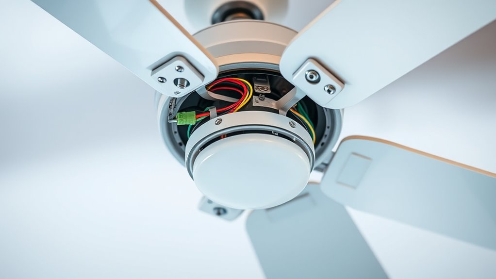 securely mount ceiling fan