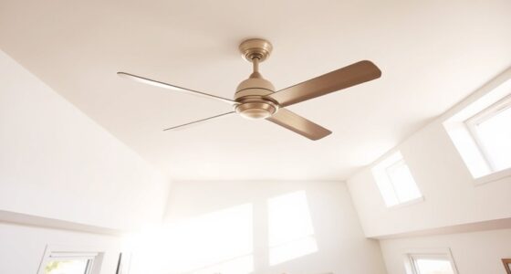 select low profile ceiling fans