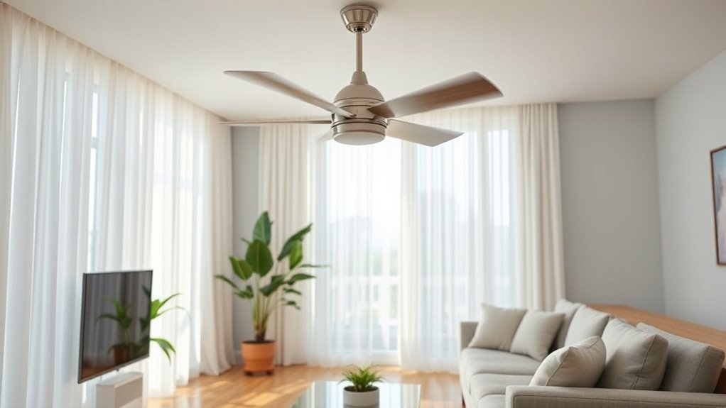 set fan to rotate counterclockwise