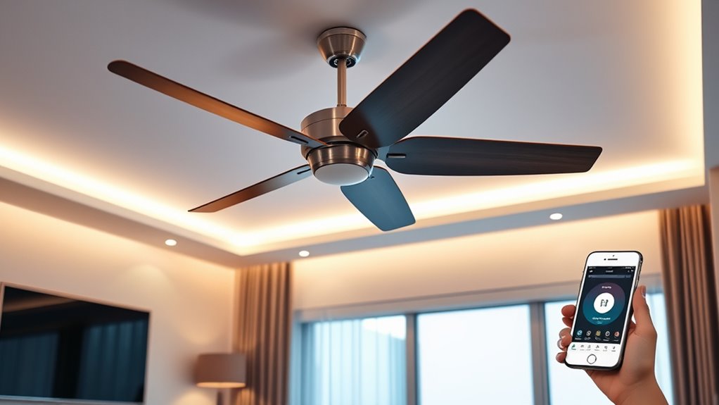 smart wifi controlled fans
