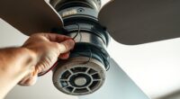 troubleshoot and repair ceiling fan