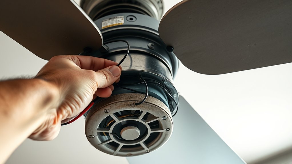 troubleshoot and repair ceiling fan