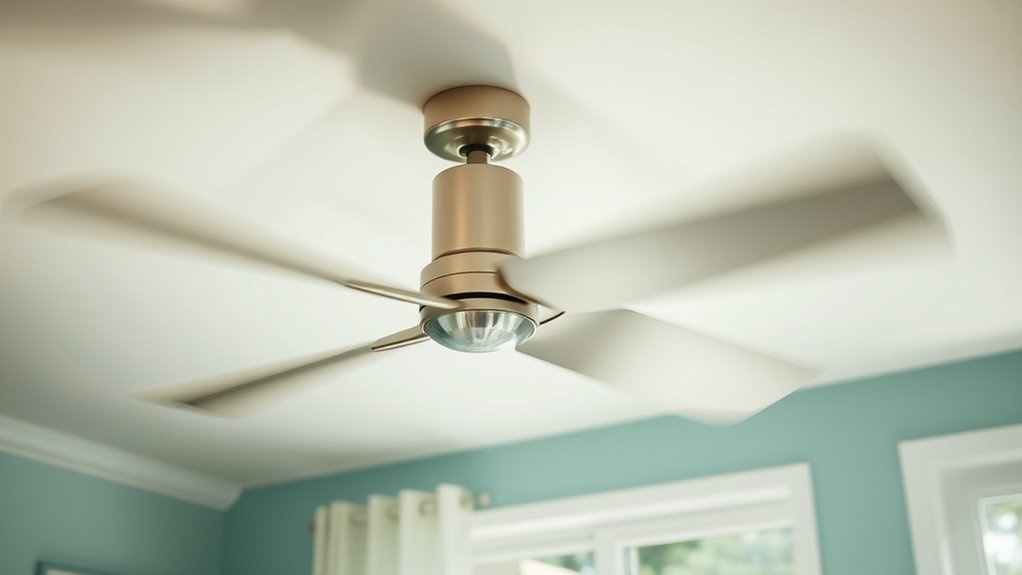 adjust fan airflow downward