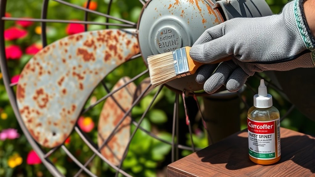 apply protective coatings regularly