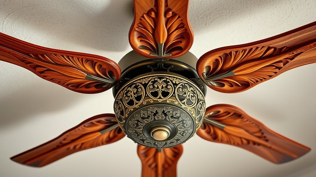 artistic handmade ceiling fans