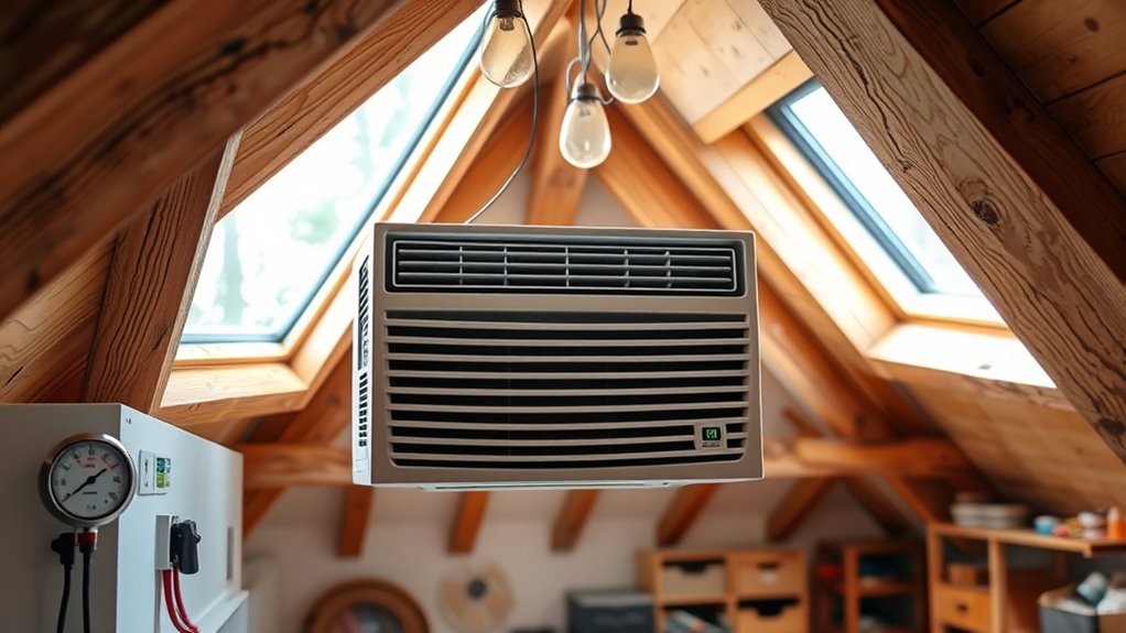 attic air conditioner factors