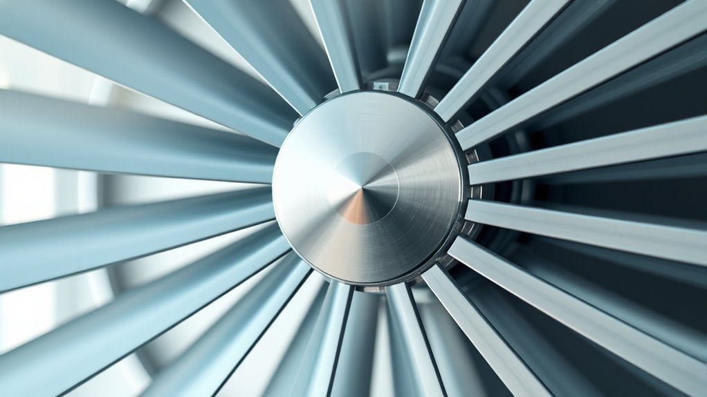 blade arrangement influences vibration