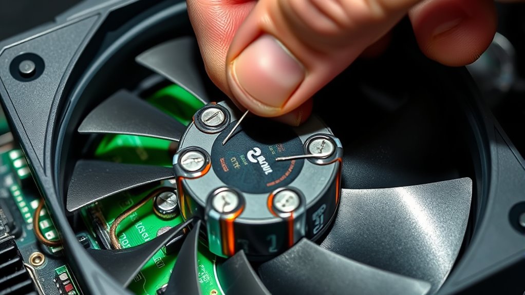 capacitor replacement restores fans