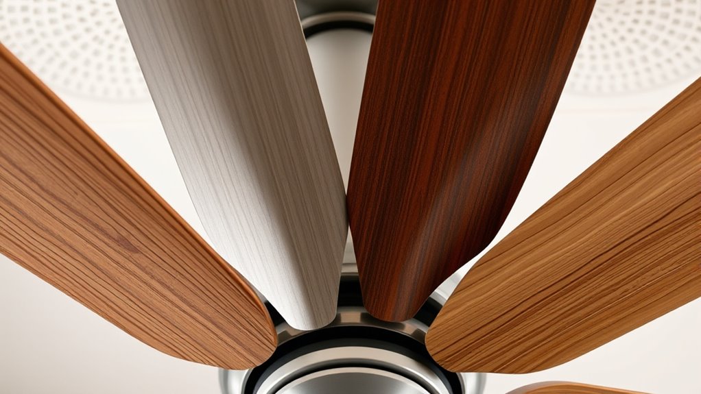 ceiling fan blade materials