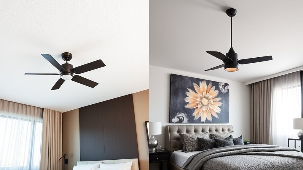 ceiling fan installation options