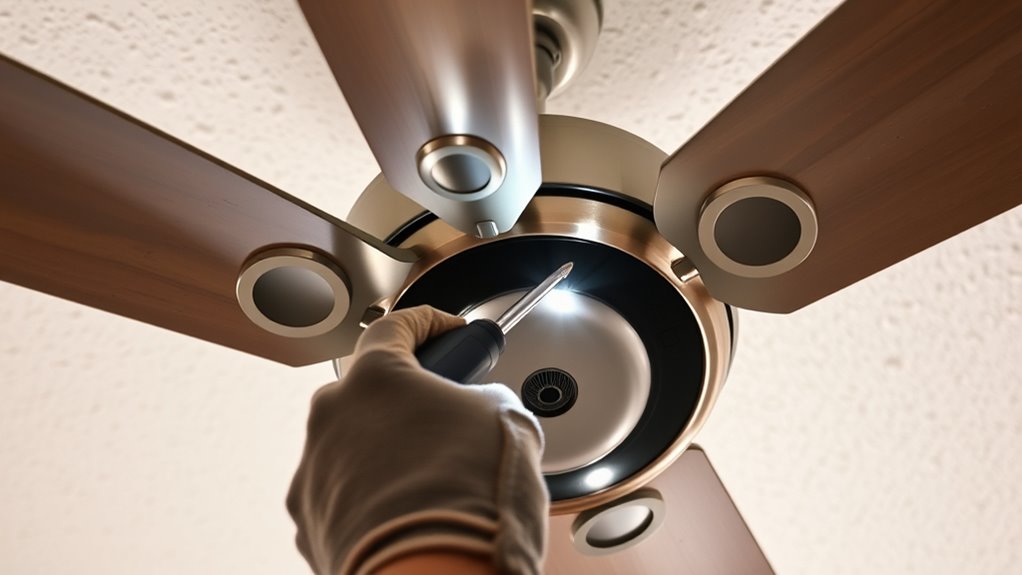 ceiling fan noise diagnosis