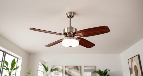 ceiling fans for 9 foot ceilings