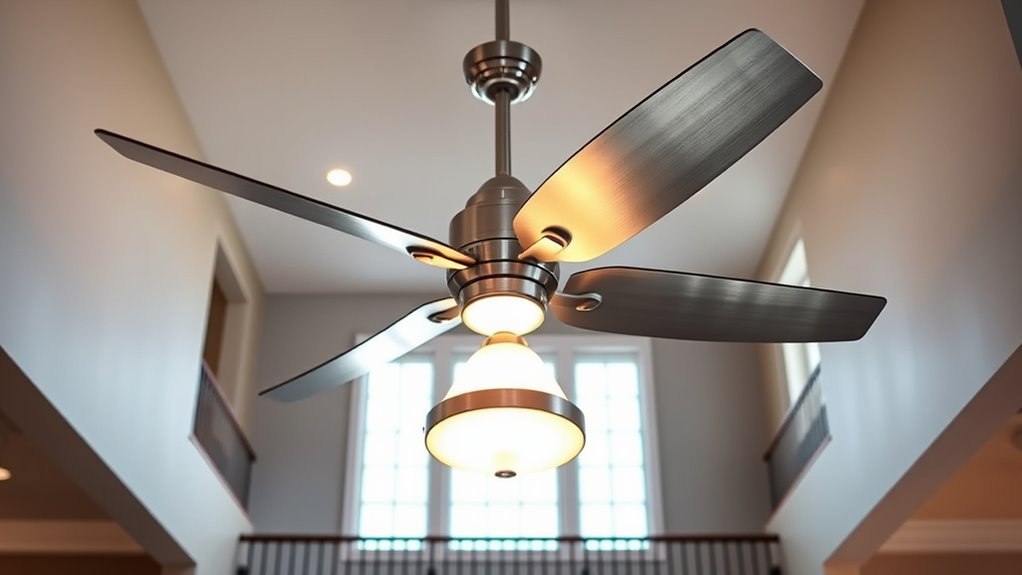 choosing efficient ceiling fans