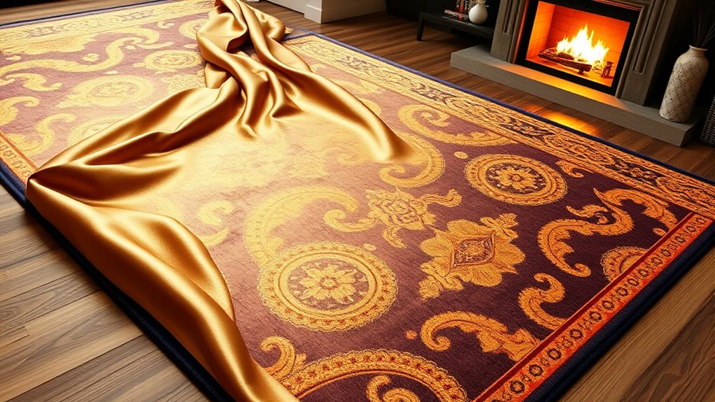 choosing the right silk carpet
