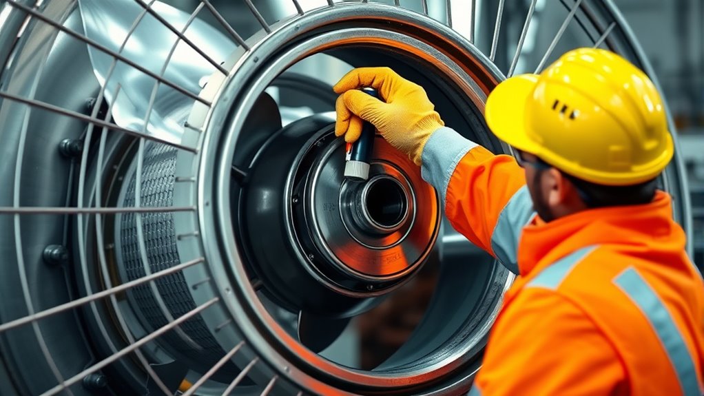 clean inspect lubricate bearings