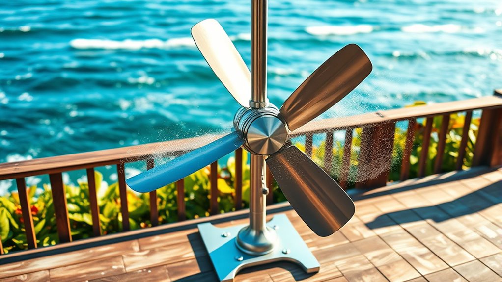coastal fan corrosion prevention