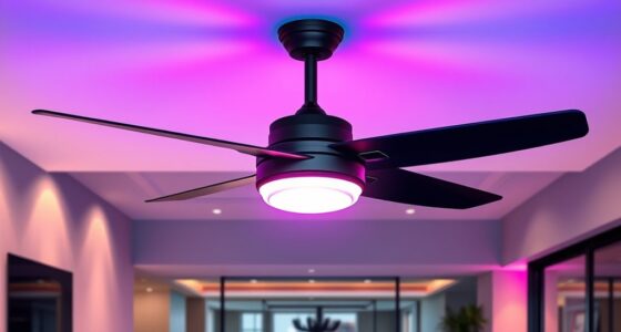 color changing led ceiling fans