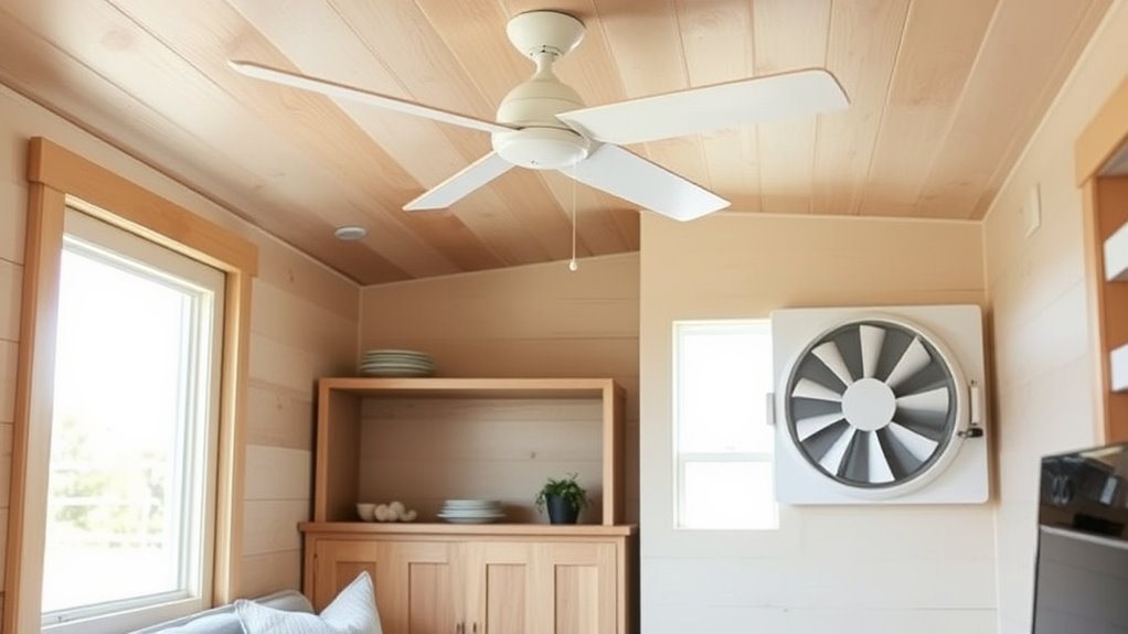 compact multi functional space saving fans