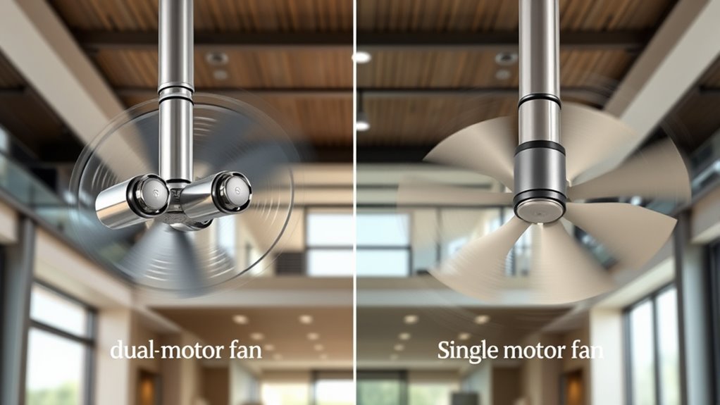 comparison of airflow coverage