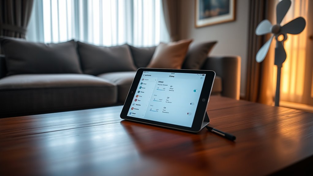 configure smart fan automations