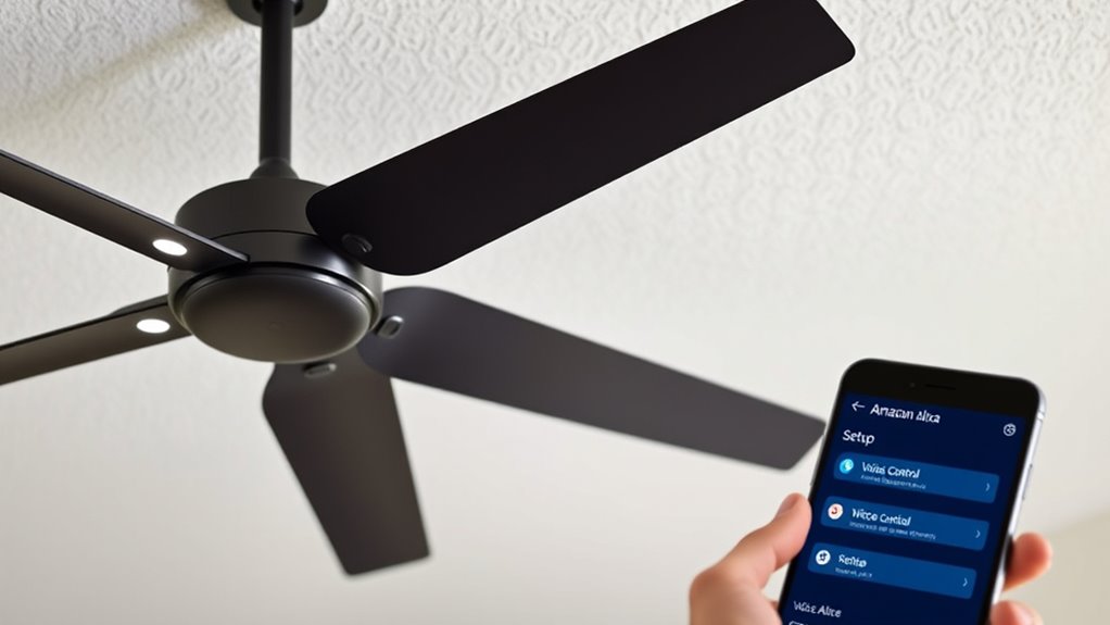 connect and control ceiling fan
