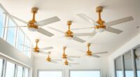 corrosion resistant coastal ceiling fans